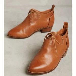 Kelsi Dagger Brooklyn Court Oxford Booties size 8 anthropologie - Picture 1 of 11