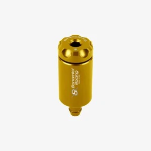 Bonamici 8ml Gold Aluminium Rear Brake Fluid Reservoir - Picture 1 of 2
