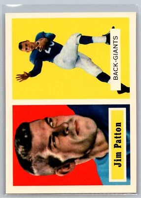 1994 Topps Archives 1957  Football #83 Jim Patton  New York Giants - Image 1 of 2