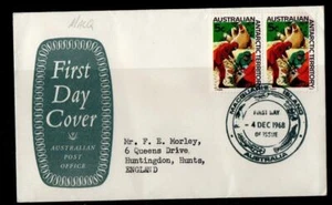 AAT BRIEF 1968 MIT MACQUARIE STEMPEL REF87 - Bild 1 von 1