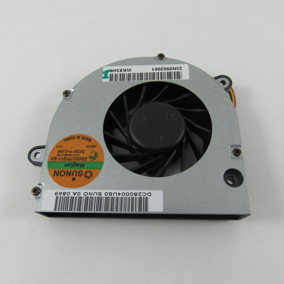 EMACHINES D520 D720 LAPTOP INTERNAL FAN 23.N0902.001 - Image 1 of 1