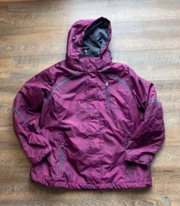 Below Zero By Rothschild Women’s 3 In 1 Winter/Fall Jacket XL removable hood - Picture 1 of 15