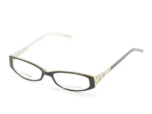Covergirl Eyeglasses Frame CG0419 005 Plastic Black Cream High Quality 52-16-140 - Picture 1 of 6
