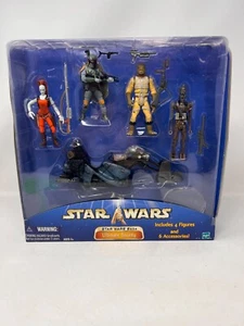 Star Wars Saga ultimatives Kopfgeld Boba Fett Aurra Sing Bossk IG-88 Swoop Bike Neu im Karton - Bild 1 von 6