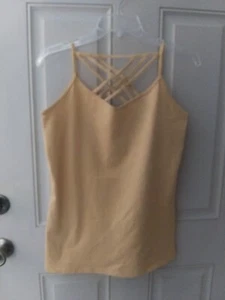 NWT MAURICES Medium Cami Tank Top Strappy VNeck Adjustable Straps Sleeveless Top - Picture 1 of 9