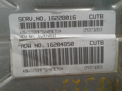 Engine ECM Electronic Control Module Left Hand Center Dash Fits 99 ALERO 627996 - Image 1 of 3