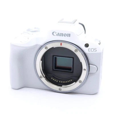Canon EOS R50 White Mirrorless Camera Body -Near Mint- #88 - Image 1 of 4