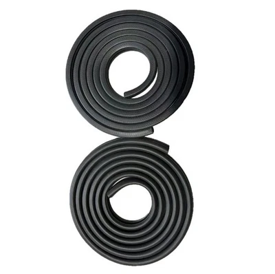 Pair Set of 2 Door Seal Rubber Weatherstrip for Dodge D100 D250 300 Pickup Truck - Image 1 of 4