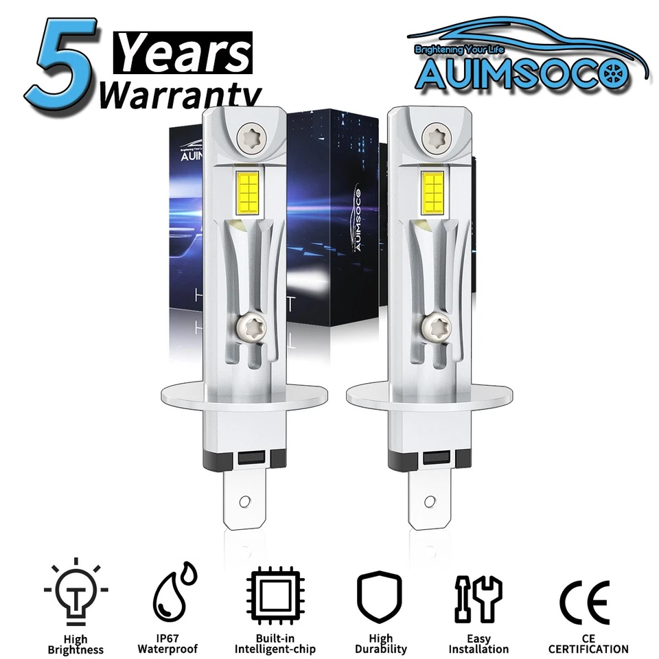 For Hyundai XG300 2001 Sedan 4-Door 3.0L LED Headlight Bulbs Super Bright 6500K - Image 1 of 4