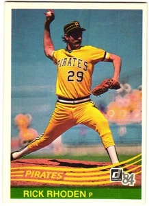 1984 Donruss - Rick Rhoden #552 - Picture 1 of 2