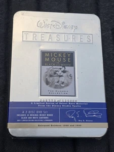 Walt Disney Treasures Mickey Mouse In Black and White Vol 2 DVD Set Tin Case - Picture 1 of 3