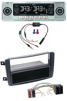 Dietz DAB USB MP3 Bluetooth Autoradio für Mercedes C-Klasse W203 CLK W209 Vito V - Bild 1 von 4