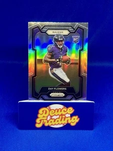 Panini Prizm 2023 - Rookies Zay Flowers #307 Silver Prizm (RC) - Imagen 1 de 3