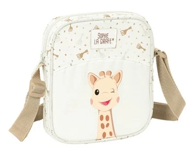 SAFTA SOPHIE LA GIRAFE HONEY – Small Messenger Bag, Children's Bag, Ideal for Children