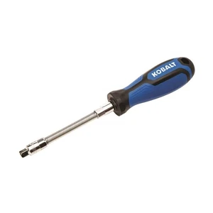 Mango giratorio de accionamiento Kobalt 337381 de 1/4 pulgadas con eje flexible - Imagen 1 de 4