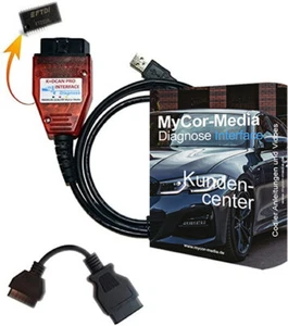 KDCAN PRO INTERFACE FÜR BMW E-Modelle ab Baujahr 2001 bis 2016 INPA Rheingold - Afbeelding 1 van 3