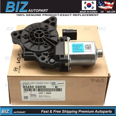 Genuine Window Motor LEFT Driver Side for 2016-2020 Kia Optima 83450-D4010 Foto 1 de 4