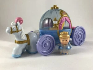 Fisher Price- Little People- Cinderella- Disney Princes Carriage W/Figure (2012) - Picture 1 of 12