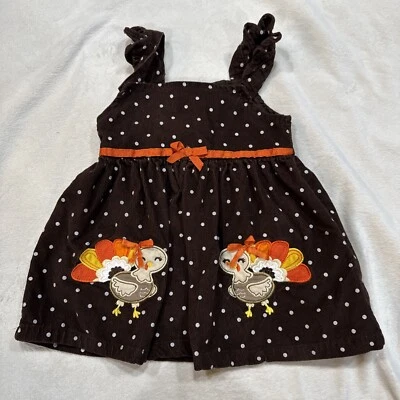 Vestido Pavo Corazones Jóvenes Niño Talla 18 Meses Foto 1 de 4