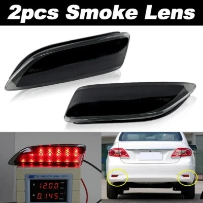 Black Lens Rear Bumper Reflector LED Tail Brake Light For 2011-2013 Lexus CT200h - Image 1 of 4