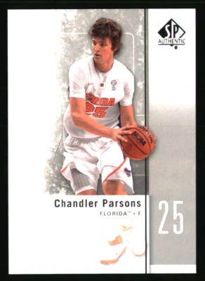 Chandler Parsons 2011-12 SP Authentic #37 BASKETBALL Card - Image 1 of 2
