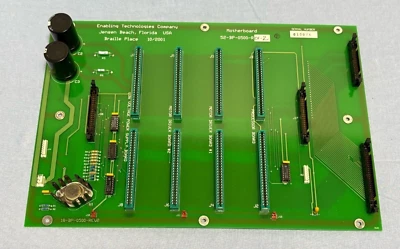 ETC Enabling Technologies Braille Place 52-BP-0500-R PCB Motherboard 18-BP-0500 - Image 1 of 4