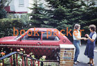 Altes Foto-Dia/Vintage photo slide: Alter VW Golf im Alltag / old car 1983