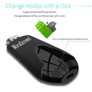 WIFI 1080P Wireless Display TV Dongle Adapter HDMI Receiver Airplay Miracast US - Picture 1 of 8