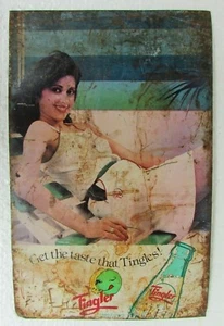 Antiguo anuncio de Tingler vintage. Tablero de letreros de hojalata litográfico impreso coleccionable - Imagen 1 de 4