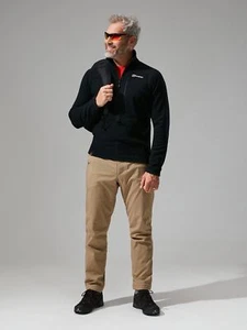 Berghaus Men's Fleece Prism Micro Half Zip Polartec Zipped Pockets Lightweight - Picture 1 of 39