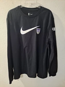 Nike NBA Men Sacramento Kings Black Long Steeve T-Shirt Classic 2024 Season, XL - Picture 1 of 6