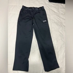 Pantalones deportivos TYR para niños y niños negros talla juvenil medianos YM - Imagen 1 de 10