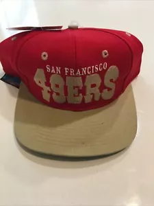 San Francisco 49ers NFL Vintage Snapback Mütze rot Prosona by Universo Vintage RAR - Bild 1 von 9