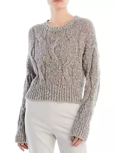 Fabiana Filippi Women Cable Knit Sweater Multi Size 6/S - Picture 1 of 4