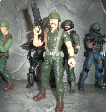 G.I. Joe Classified Custom footloose cobra island Figure Cover