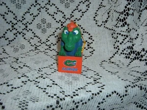 UNIVERSITY OF FLORIDA ALBERT GATOR HANGING  RESIN MASCOT  ORNAMENT 3 1/2" NEW - Picture 1 of 6