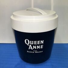 Vintage Queens Anne Scotch Whiskey Ice Bucket