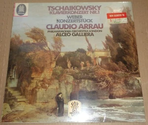 Arrau/Galliera TCHAIKOVSKY Concerto No.1 WEBER - Odeon 1C 037-01697 SEALED - Foto 1 di 2
