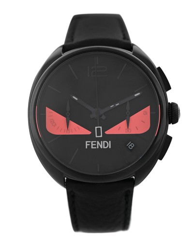Fendi Momento Bugs F214611711 Data Cronografo Acciaio 40MM Unisex Quarzo