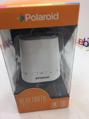 Sistema de alto-falante portátil sem fio Polaroid branco O/S - Imagem 1 de 4