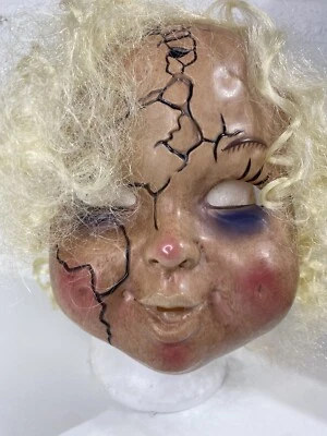 Halloween dress up SCARY CHUCKY MASK adult size - Image 1 of 4