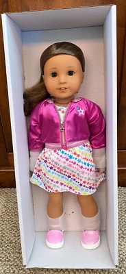 American Girl 18" Truly Me #79 Doll Tan Skin Brown Straight Hair Hazel Eyes - Image 1 of 4