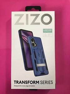 Moto Edge 5G 2024 BLUE Case ZIZO Transform Series NEW kickstand - fast ship! - Picture 1 of 4