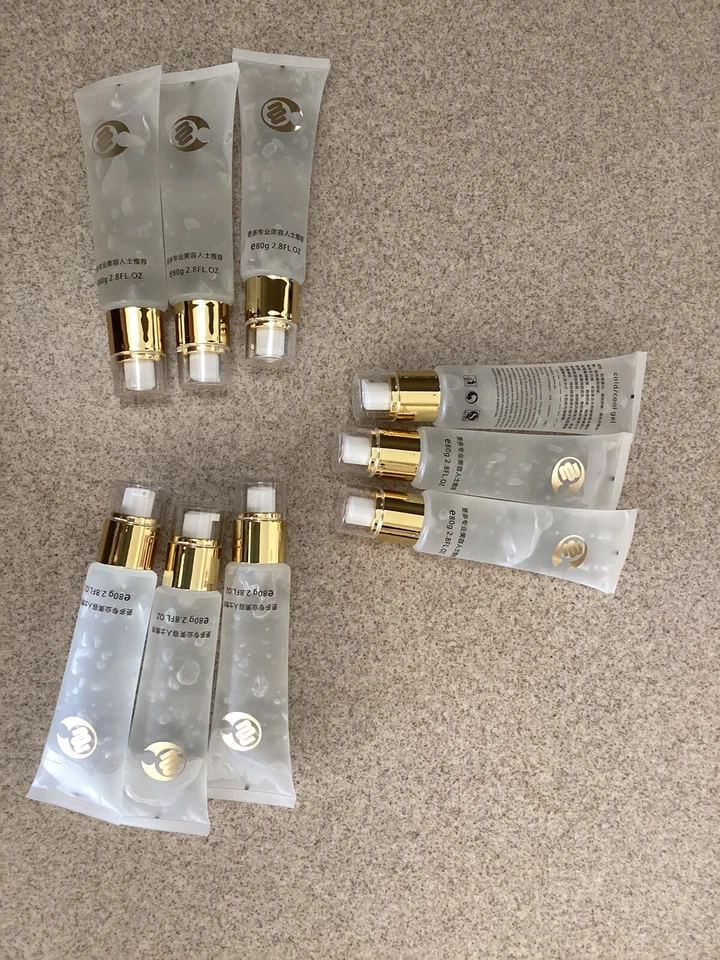 植物冷却凝胶适用于激光超声射频微电流设备-2.8 盎司 X 9 — 第 1/4 张图片