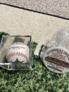 Baltimore Orioles 1993 All Star Game Ball & Camden Yards Pin - Picture 1 of 8