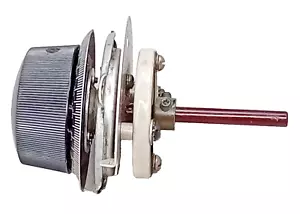 Quadrante NATIONAL VELVET VERNIER 0-100 con accoppiamento in ceramica / sintonizzatore radioamatore - Foto 1 di 8