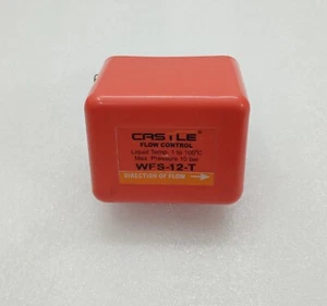 CASTLE Flow CONTROL WFS-12-T 1 to 100°C 10 bar Water Flow Switch Lot of 2 Pcs - Picture 1 of 9