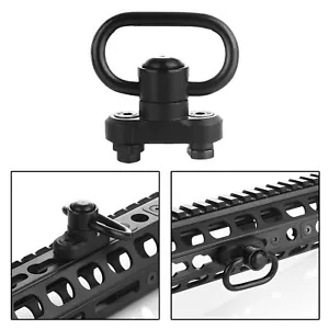 Montaje de cabestrillo giratorio para M-LOK de alta resistencia QD con interfaz de botón de separación rápida - Imagen 1 de 10