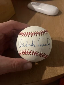 Signed Orlando Cepeda Baseball - Picture 1 of 1