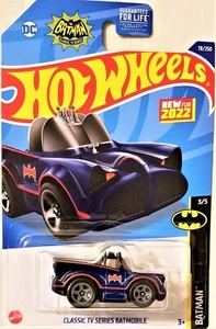 Hot Wheels - 2022 Batman 3/5 Classic TV Series Batmobile 78/250 (BBHCW60) - Picture 1 of 1